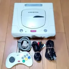 【レンズ新品】セガサターン 後期型 本体 一式 メンテナンス済 すぐ遊べます