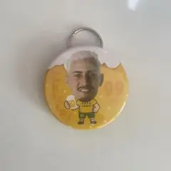 ジェフ千葉 #99 デリキ選手 栓抜き缶バッチ