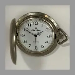 【✨懐中時計✨】Mavy Maison Quartz silver 昭和　レトロ