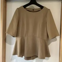 ANAYI アナイ ペプラム トップス 日本製