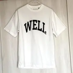 coen「 WELLTECT」 ロゴプリント半袖Tシャツ　Lサイズ