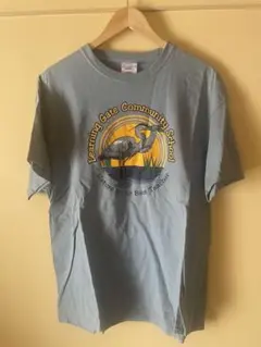 USA製ヴィンテージtシャツアメリカ古着サイズ2Lメンズアニマルバードグレー