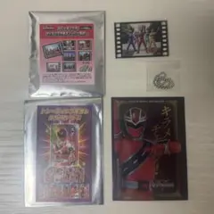 戦隊展 キラメイレッド クリアカード キラメイジャ フィルムコマ風チャーム