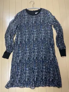 英国ブランド【Aquascutum】チェック柄 ワンピース マルチカラー 膝丈