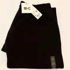 Mサイズ スウェットワイドパンツ ユニクロC ブラック