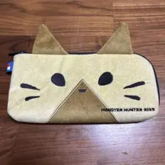 【美品】Switchケース／アイルー／モンハン