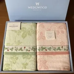【新品】WEDGWOOD ウェッジウッド タオルケット ワイルドストロベリー