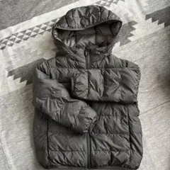 UNIQLO グレー ダウンコート 110