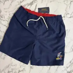新品タグ付き✨ポロラルフローレン、水着、男児、L、14-16、160㎝ POLO RALPH LAUREN ポロ ラルフローレン 水着 スイムトランクス