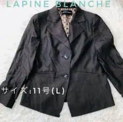 美品 LAPINE BLANCHE テーラードジャケット 11号 日本製