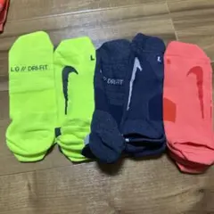 2025新品　3足セット　NIKEランニングソックス25-27cm