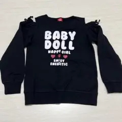 BABYDOLL ブラック トップス 100cm~