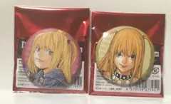 DEATH NOTE ミサミサ ポップアップ マット缶バッジ 弥海砂 2種セット