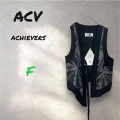 未使用　ACV ACHIEVERS アチーバー　左右非対称　ジレ　F