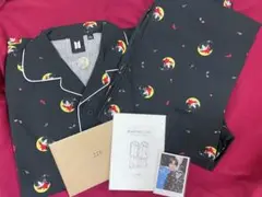 ★新品・未使用品★BTS JIN ジンくんパジャマ　トレカつき　Lサイズ　黒色