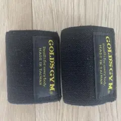 GOLD'S GYM ブラックリストラップ
