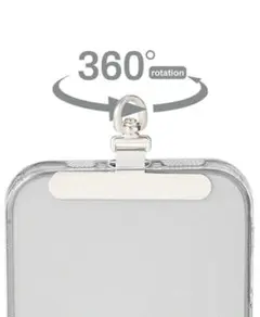 スマホリング 360°回転 超薄型0.2mm 曲げ可能 ステンレス鋼