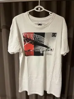DC SHOE Tシャツ　白　サイズL