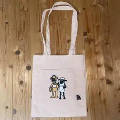 【新品】ひつじのショーン コーデュロイトートバッグ 薄ピンク