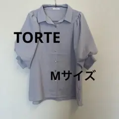 TORTE Mサイズ パフスリーブシャツ 半袖 Mサイズ