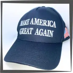トランプ 帽子【MAKE AMERICA GREAT AGAIN】キャップ　黒