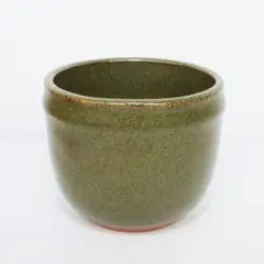 中国 雍正年製款 茶葉末釉 窯変瓶 唐木台・時代箱付