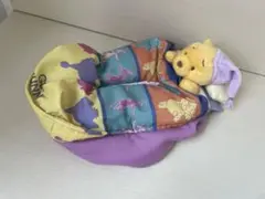 一番くじ　プーさん　ラストワン　プーさんのちょっぴり不安なお布団ティッシュケース
