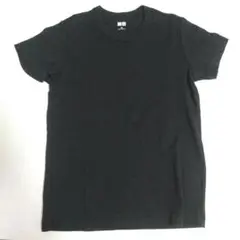 UNIQLO クルーネック 半袖Tシャツ 黒 ブラック