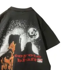 マールボロ Marlboro Tシャツ アドベンチャー コヨーテ ブラック L