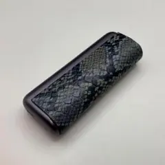 1アイコス イルマ プライム 用 ラップカバー iluma prime 黒 蛇
