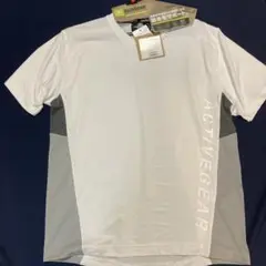 ACTIVEGEAR トレーニング Tシャツ ホワイト/グレー