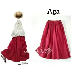 未使用✨Aga✨ ロング フレアスカート