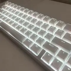 アタックシャーク　X65 磁気軸　有線　ラピッドトリガー　キーボード　ホワイト