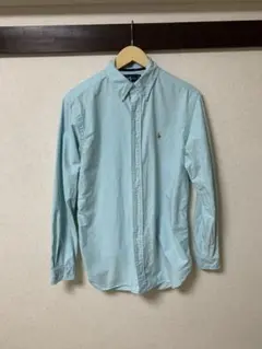 Ralph Lauren 長袖シャツ クラシックフィット水色　Mサイズ