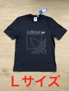 【新品】adidas ブラック Tシャツ Ｌサイズ