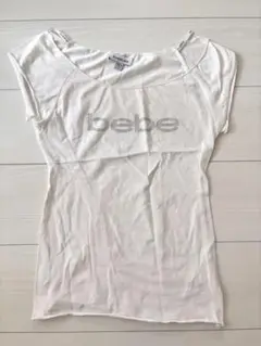 bebe 日本未入荷　ストーン　オフショルダー　カットソー　Tシャツ　シームレス