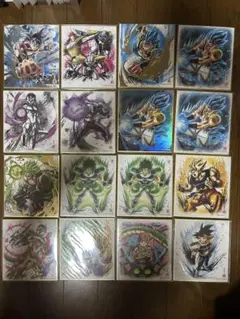 ドラゴンボール　色紙アート　まとめ売り　セット