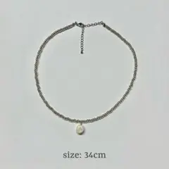 aurora beads necklace / no.160