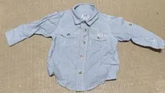 OLD NAVY ストライプ長袖シャツ 12-18ヶ月