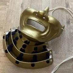 【着用可能】手作り　武具　鎧兜　甲冑　等身大　半頬　面頬　mempo 兜 着用可能】手作り 武具 鎧兜 甲冑 等身大 半頬 面頬 mempo mask