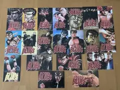 【美品】ろくでなしブルース BLUES ステッカー 全20種 コンプセット