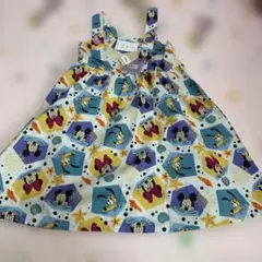新品未使用☆リトシー　ミッキーマウス　ワンピース　リンクアット　100