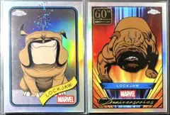 Lockjaw Marvel Chrome Lava Ref Set マーベル