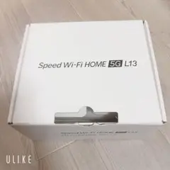 Speed Wi-Fi HOME 5G L13 ZTR02 ホワイト