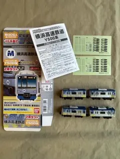 最終価格　鉄道部品　鉄道廃品　みなとみらい線　Y500系　側面方向幕 京急公認】|みなとみらい線 Y500系クリアファイル