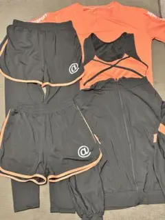 スポーツウェアセット オレンジ