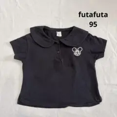 フタフタ futafuta ミッキー 半袖Tシャツ 95 黒/ブラック