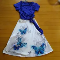 エレガントなキャミドレスセット