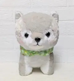 まるたま　豆しば三兄弟　夕涼み　銀二　秋田犬　JBぬいぐるみ　26cm