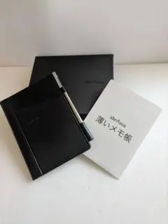 abrAsus 薄いメモ帳 黒 薄いメモ帳